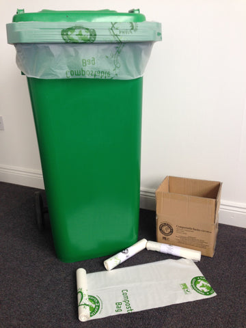 "earth2earth" Compostable 140 Litre Wheelie Bin Liner