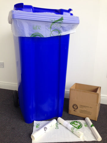 "earth2earth" Compostable 240 Litre Wheelie Bin Liner